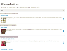 Tablet Screenshot of aidas-collections.blogspot.com