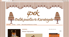 Desktop Screenshot of ipekbutikpasta.blogspot.com