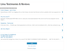 Tablet Screenshot of limureviews.blogspot.com