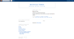 Desktop Screenshot of bicycletires.blogspot.com
