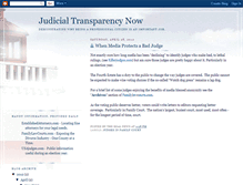 Tablet Screenshot of judicialtransparencynow.blogspot.com