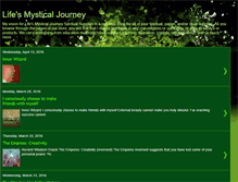 Tablet Screenshot of lifesmysticaljourney.blogspot.com