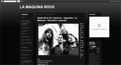 Desktop Screenshot of lamaquinafmrock.blogspot.com