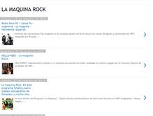 Tablet Screenshot of lamaquinafmrock.blogspot.com