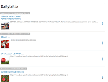 Tablet Screenshot of dailytrillo.blogspot.com