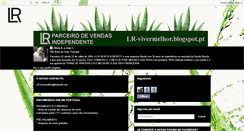 Desktop Screenshot of lr-vivermelhor.blogspot.com