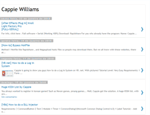 Tablet Screenshot of cappiewilliams.blogspot.com