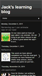 Mobile Screenshot of jacklearningblog.blogspot.com
