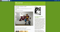 Desktop Screenshot of ellaandzoe.blogspot.com