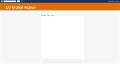 Desktop Screenshot of luglobalaction.blogspot.com