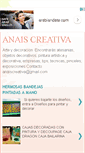 Mobile Screenshot of anaiscreativa.blogspot.com