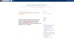 Desktop Screenshot of malcom-x-peruano.blogspot.com