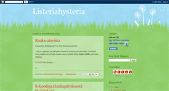 Desktop Screenshot of listeriahysteria.blogspot.com