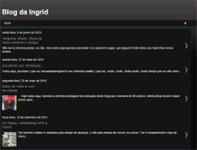 Tablet Screenshot of 10ingridcruz.blogspot.com