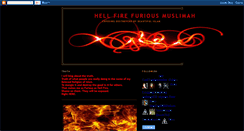 Desktop Screenshot of hellfirefuriousmuslimah.blogspot.com