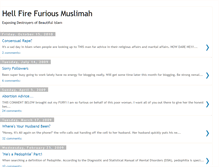 Tablet Screenshot of hellfirefuriousmuslimah.blogspot.com