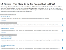 Tablet Screenshot of lafitnessrb.blogspot.com