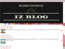 Tablet Screenshot of izahar89.blogspot.com