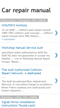 Mobile Screenshot of carmanualandrepairs.blogspot.com