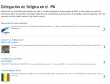 Tablet Screenshot of belgica-ipn.blogspot.com