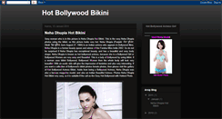 Desktop Screenshot of bollywood-bikini.blogspot.com