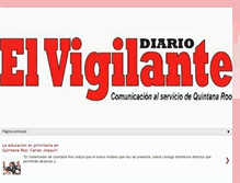 Tablet Screenshot of elvigilantediario.blogspot.com