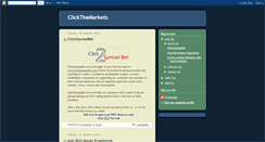 Desktop Screenshot of clickthemarkets.blogspot.com