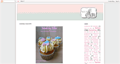 Desktop Screenshot of madebyellen.blogspot.com