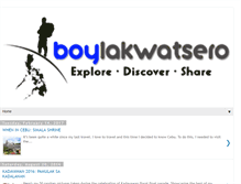 Tablet Screenshot of boylakwatsero.blogspot.com