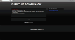 Desktop Screenshot of furnituredesignshow.blogspot.com