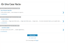 Tablet Screenshot of la-casa-vacia.blogspot.com