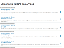 Tablet Screenshot of cegahsatwaarwanapunah.blogspot.com