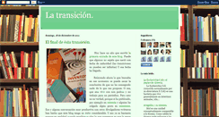 Desktop Screenshot of latransicionmariadocavo.blogspot.com