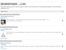 Tablet Screenshot of desorientados143.blogspot.com