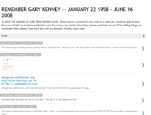 Tablet Screenshot of garykenney.blogspot.com