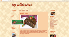 Desktop Screenshot of iny-csiklandozo.blogspot.com