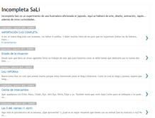 Tablet Screenshot of incompleta-sali.blogspot.com