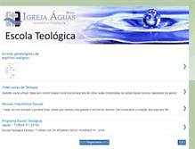 Tablet Screenshot of escolateologicaaguas.blogspot.com