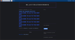 Desktop Screenshot of blasthatboombox.blogspot.com