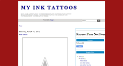 Desktop Screenshot of myinktattoo.blogspot.com