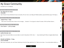 Tablet Screenshot of gracecommunitybrisbane.blogspot.com