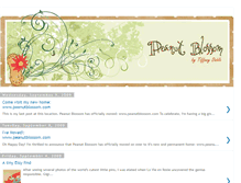 Tablet Screenshot of mypeanutblossom.blogspot.com
