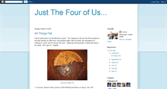 Desktop Screenshot of justthefourofus-charity.blogspot.com