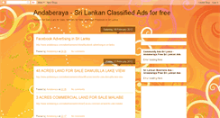 Desktop Screenshot of andaberayaads.blogspot.com