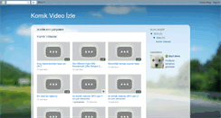 Desktop Screenshot of komik-video-izle.blogspot.com