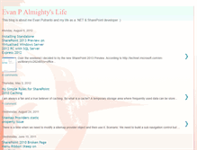 Tablet Screenshot of evan-p.blogspot.com