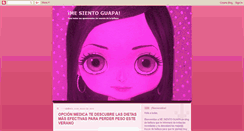 Desktop Screenshot of mesientoguapa.blogspot.com