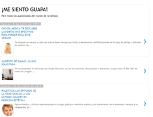 Tablet Screenshot of mesientoguapa.blogspot.com
