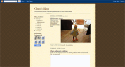 Desktop Screenshot of claramabelle.blogspot.com