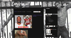 Desktop Screenshot of justfine365.blogspot.com